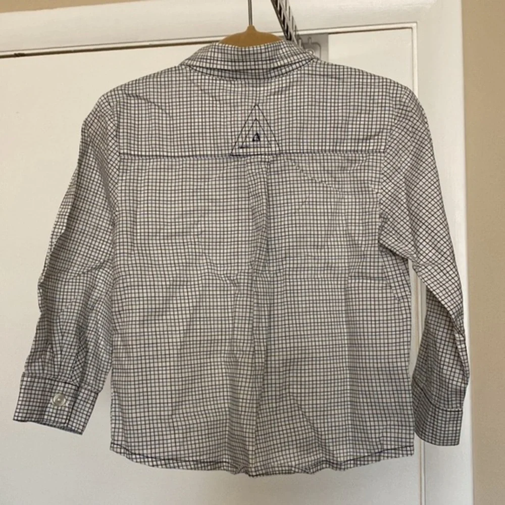 EGG Baby Plaid Button Down Shirt Size 18-24M